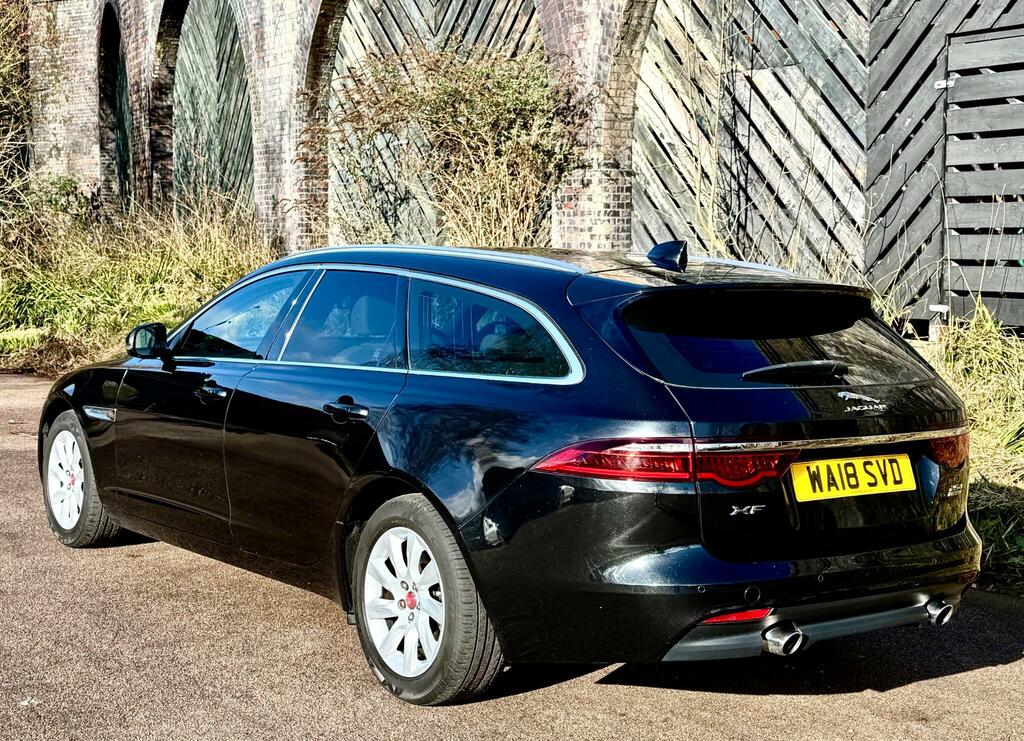 Jaguar XF 2.0D Prestige Sportbrake Awd Euro 6 Ss WA18SVD Black #6
