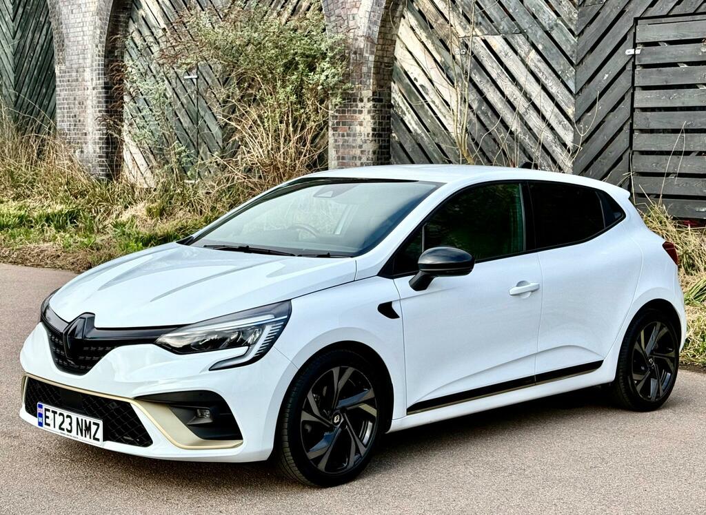 Renault Clio 1.6 E-tech E-tech Engineered Euro 6 Ss ET23NMZ White #4
