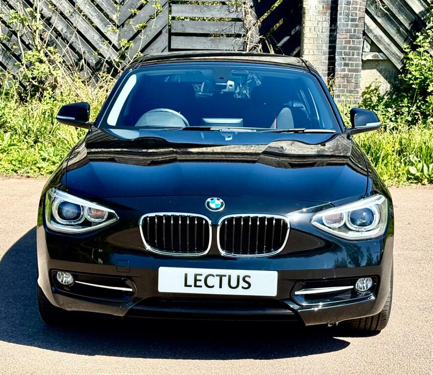 BMW 1 Series 1.6 116I Sport Euro 6 Ss Black #3