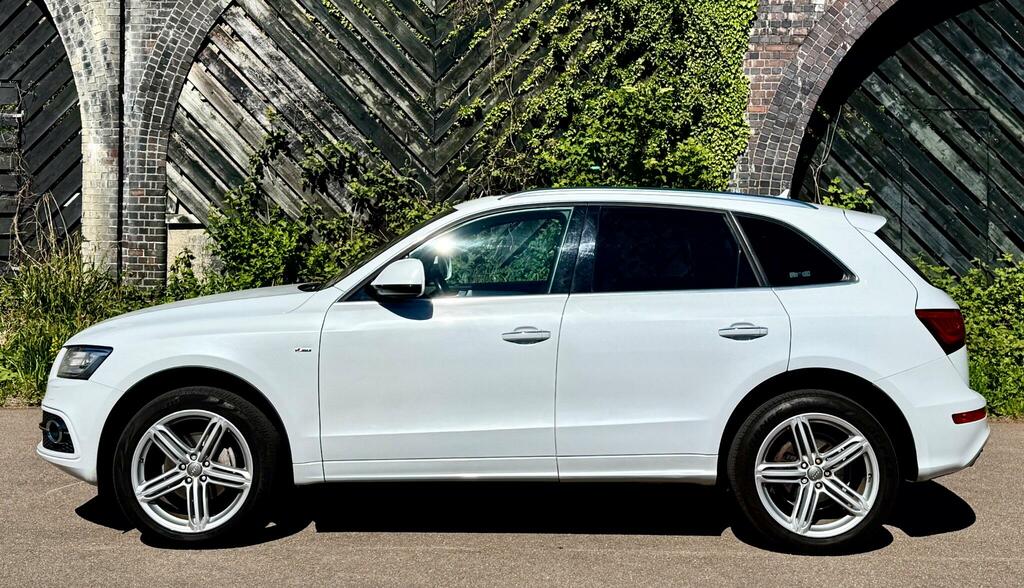 Audi Q5 2.0 Tdi S Line Plus Special Edition S Tronic Quatt WO66BSU White #5