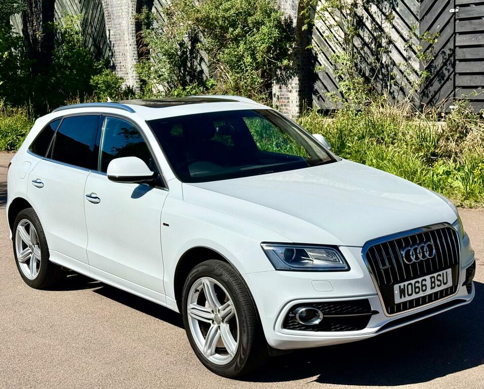 Audi Q5 2.0 Tdi S Line Plus Special Edition S Tronic Quatt WO66BSU White #2