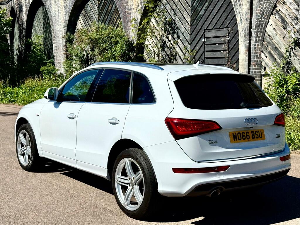 Audi Q5 2.0 Tdi S Line Plus Special Edition S Tronic Quatt WO66BSU White #6