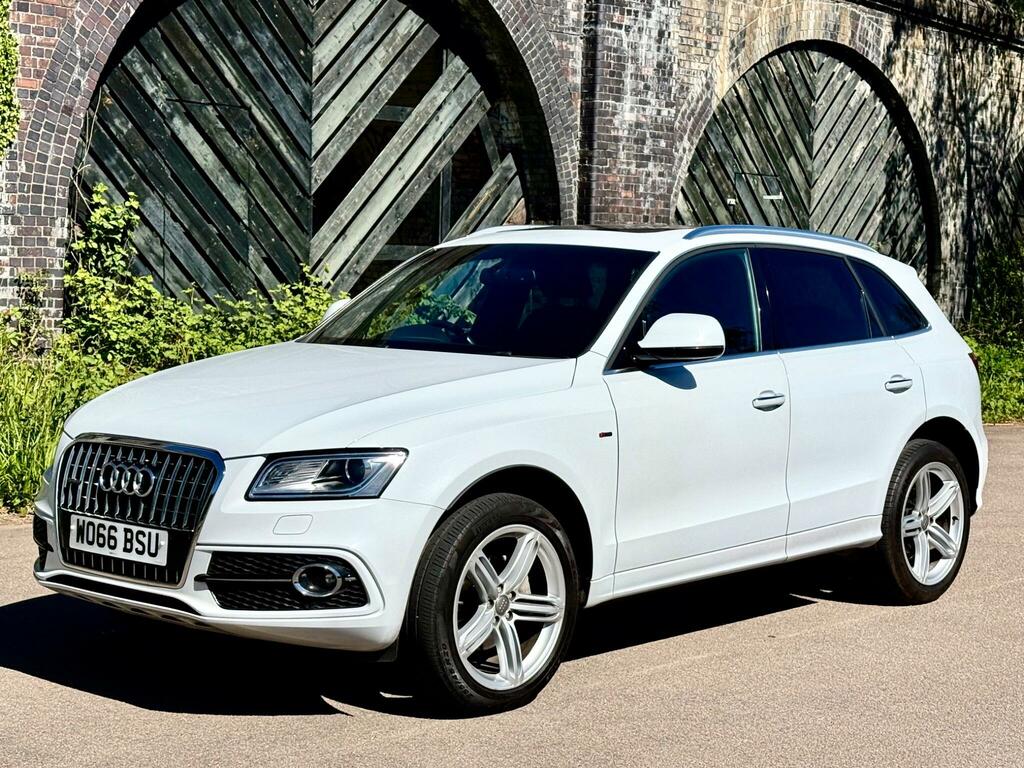 Audi Q5 2.0 Tdi S Line Plus Special Edition S Tronic Quatt WO66BSU White #4