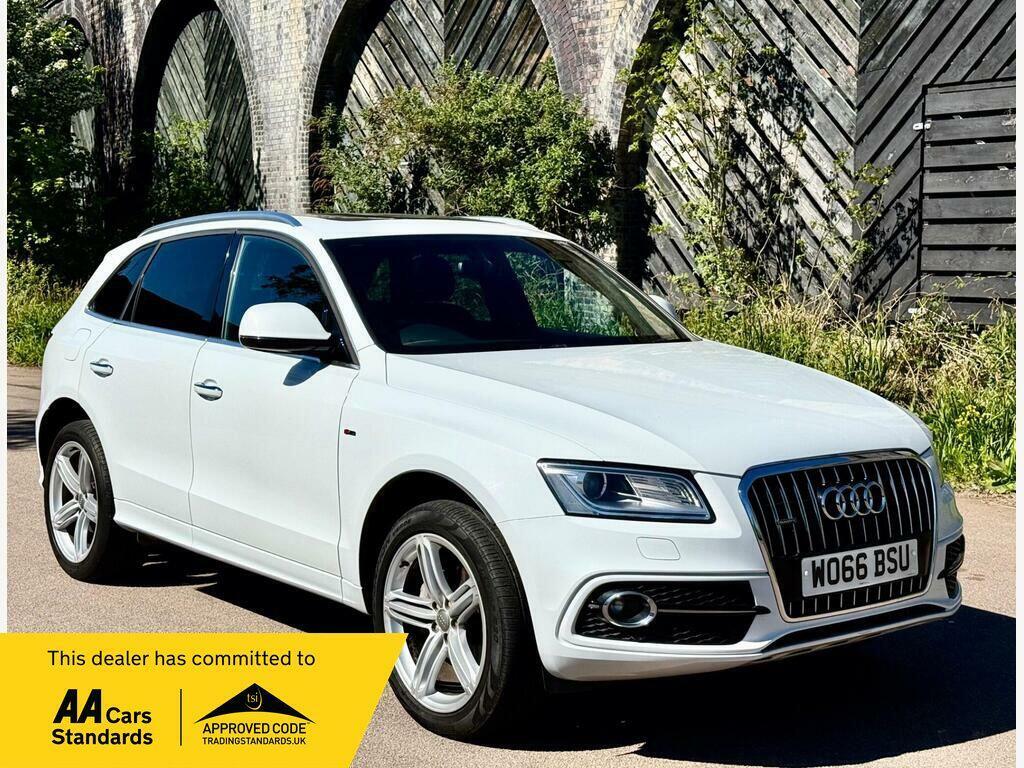 Audi Q5 2.0 Tdi S Line Plus Special Edition S Tronic Quatt White