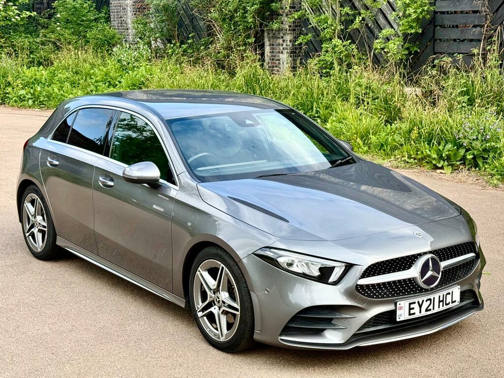 Mercedes-Benz A Class 1.3 A200 Amg Line Executive 7G-dct Euro 6 Ss EY21HCL Grey #2