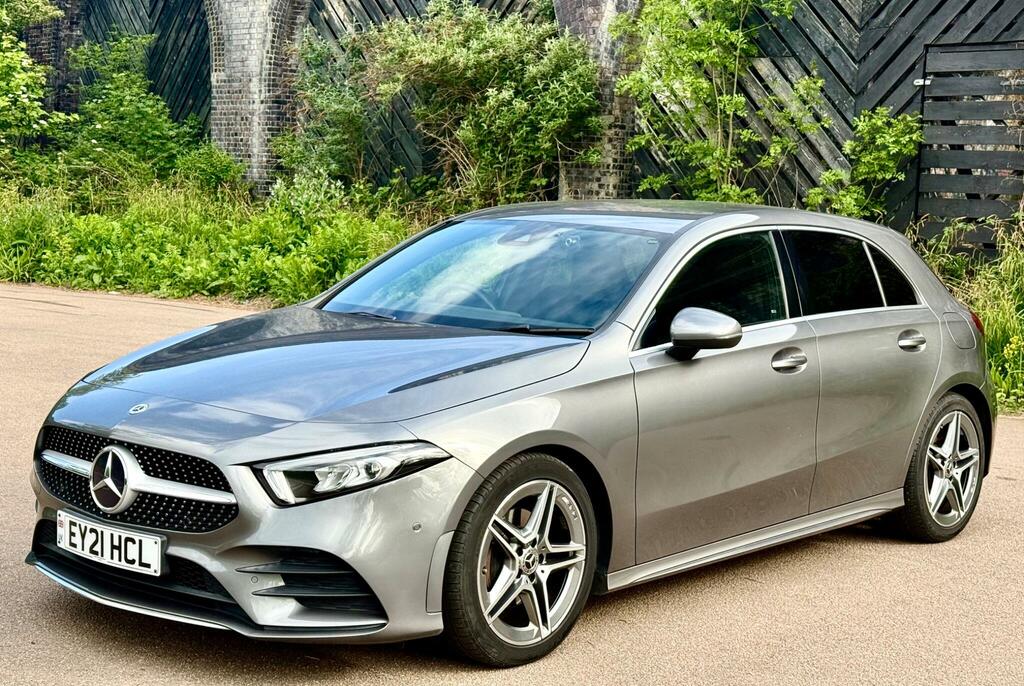 Mercedes-Benz A Class 1.3 A200 Amg Line Executive 7G-dct Euro 6 Ss EY21HCL Grey #4