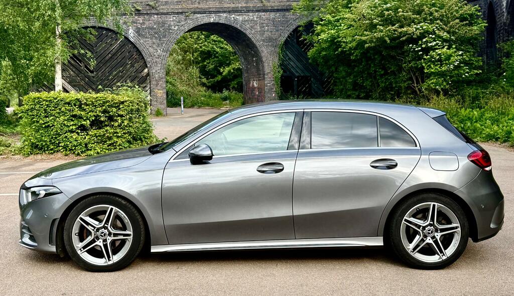 Mercedes-Benz A Class 1.3 A200 Amg Line Executive 7G-dct Euro 6 Ss EY21HCL Grey #5