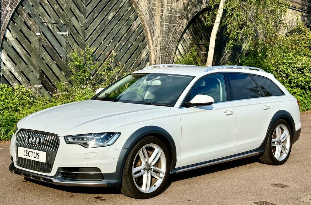 Audi A6 Allroad 3.0 Tfsi White #4