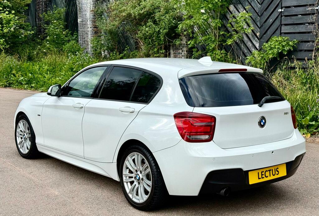BMW 1 Series 1.6 116I M Sport Euro 6 Ss White #6