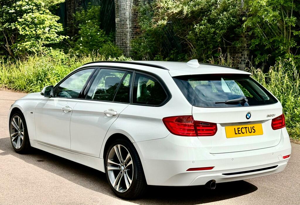 BMW 3 Series 2.0 320I Sport Estate White #6