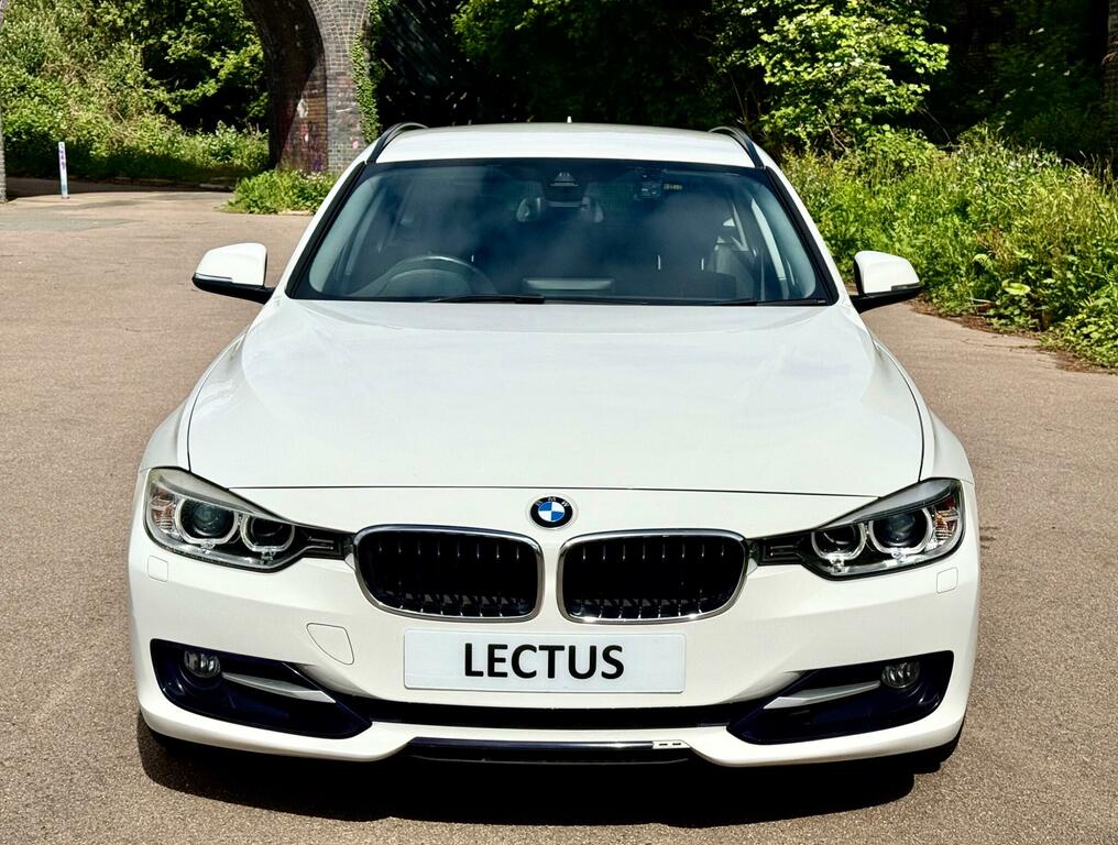 BMW 3 Series 2.0 320I Sport Estate White #3