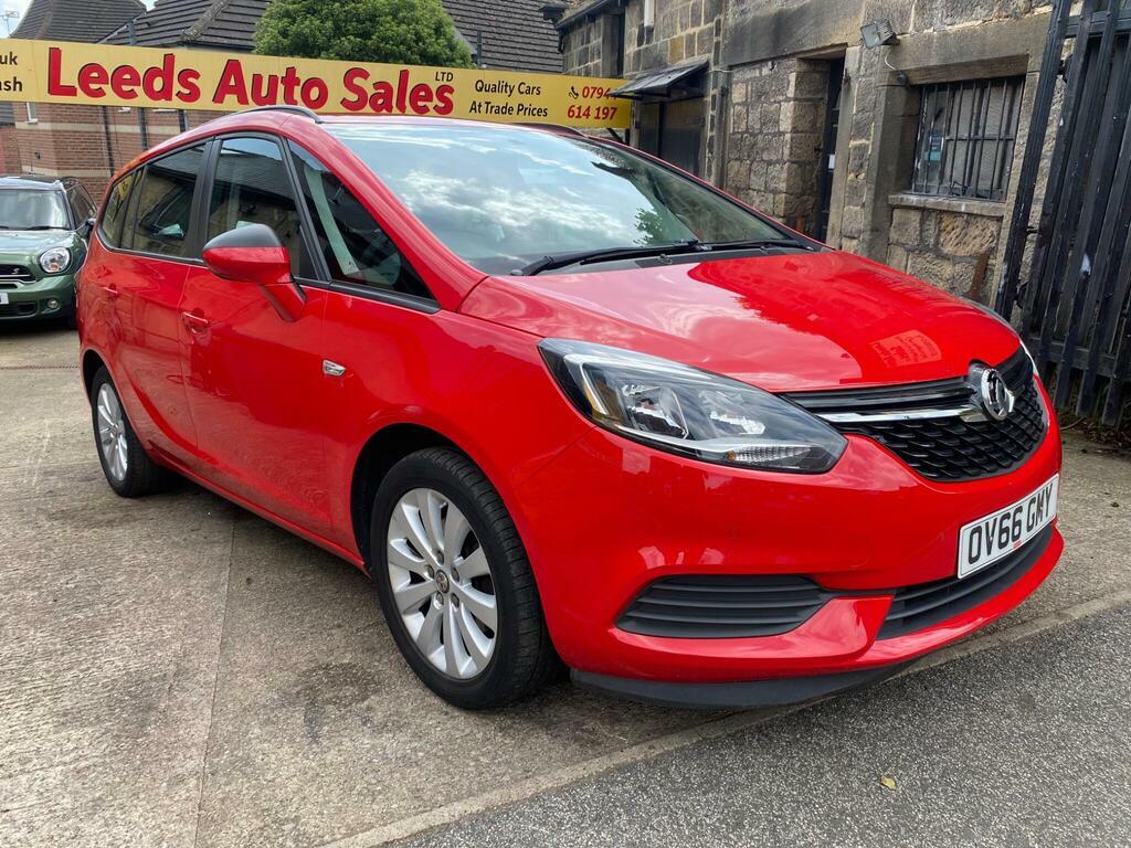 Vauxhall Zafira Tourer 1.4I Turbo Design Euro 6 Red