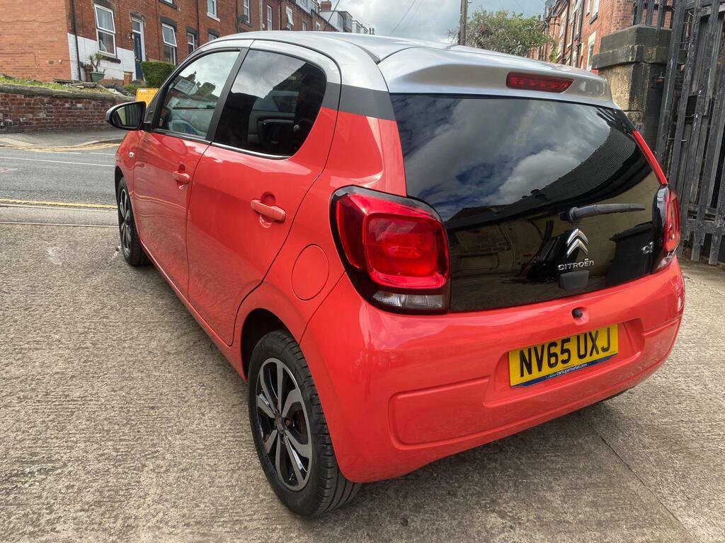 Citroen C1 1.2 Puretech Flair Euro 6 NV65UXJ Orange #4