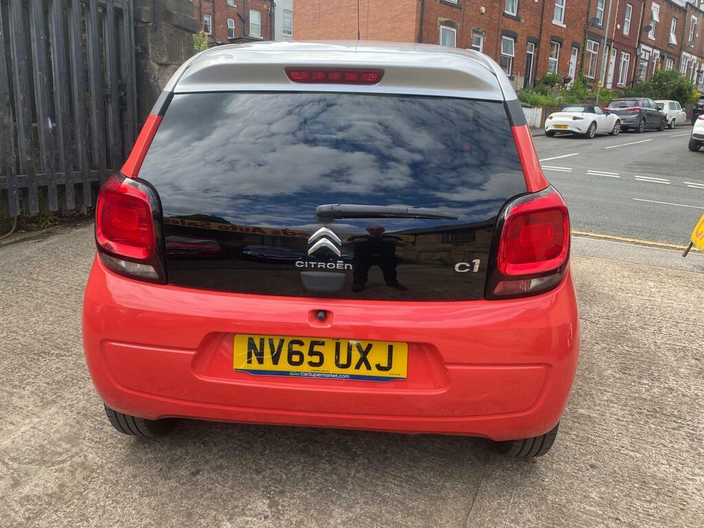 Citroen C1 1.2 Puretech Flair Euro 6 NV65UXJ Orange #6