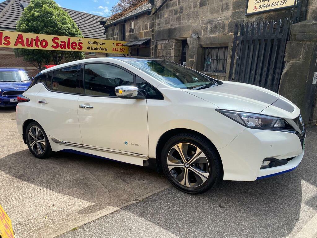 Nissan Leaf 40Kwh Tekna OW67BVM White #5