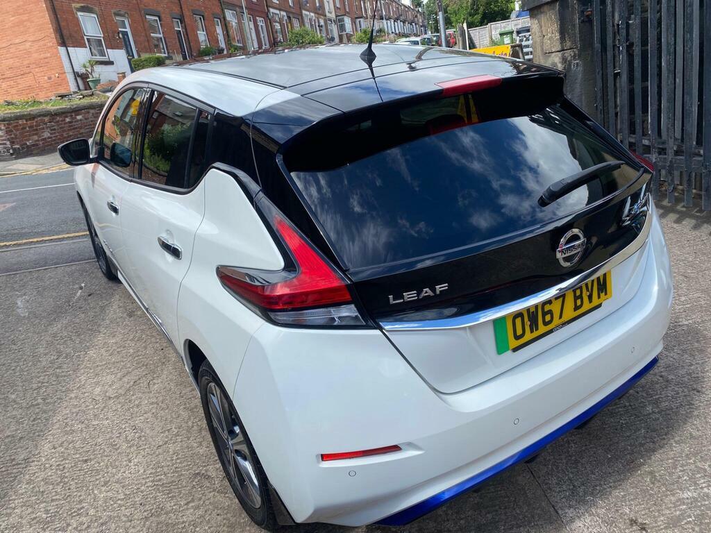 Nissan Leaf 40Kwh Tekna OW67BVM White #4