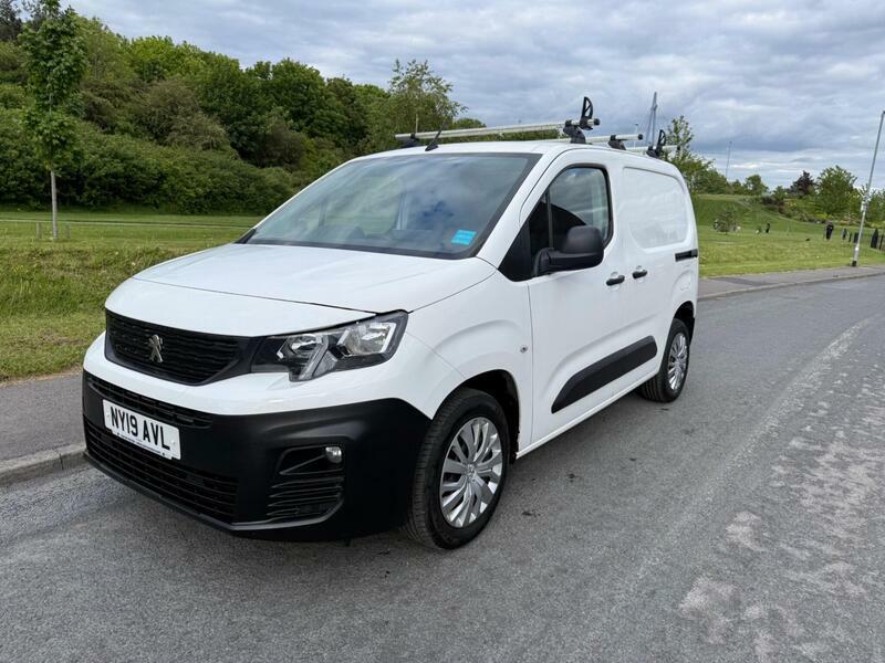 Peugeot Partner 1.6 Bluehdi 1000 Professional Standard Panel Van S NY19AVL White #5