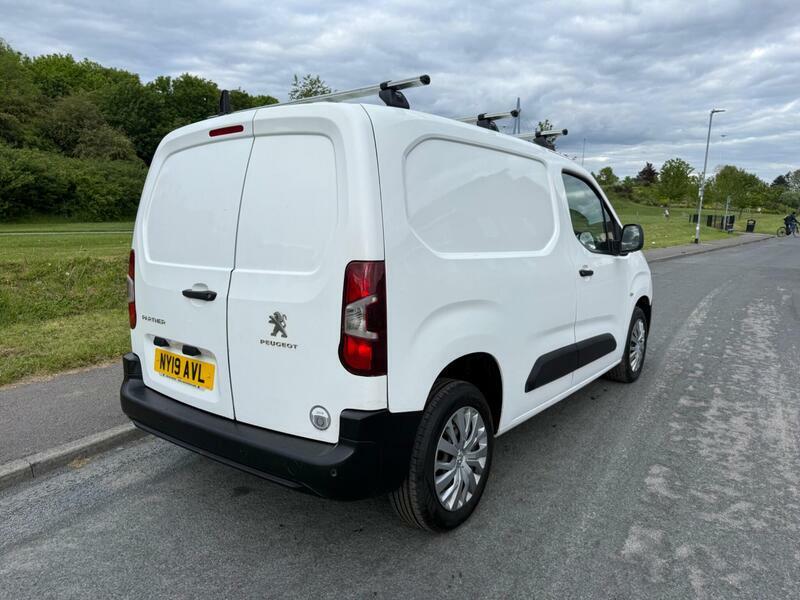 Peugeot Partner 1.6 Bluehdi 1000 Professional Standard Panel Van S NY19AVL White #2