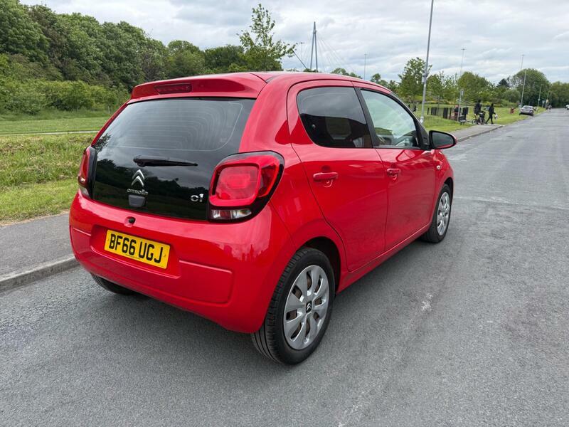 Citroen C1 1.2 Puretech Feel Euro 6 BF66UGJ Red #2
