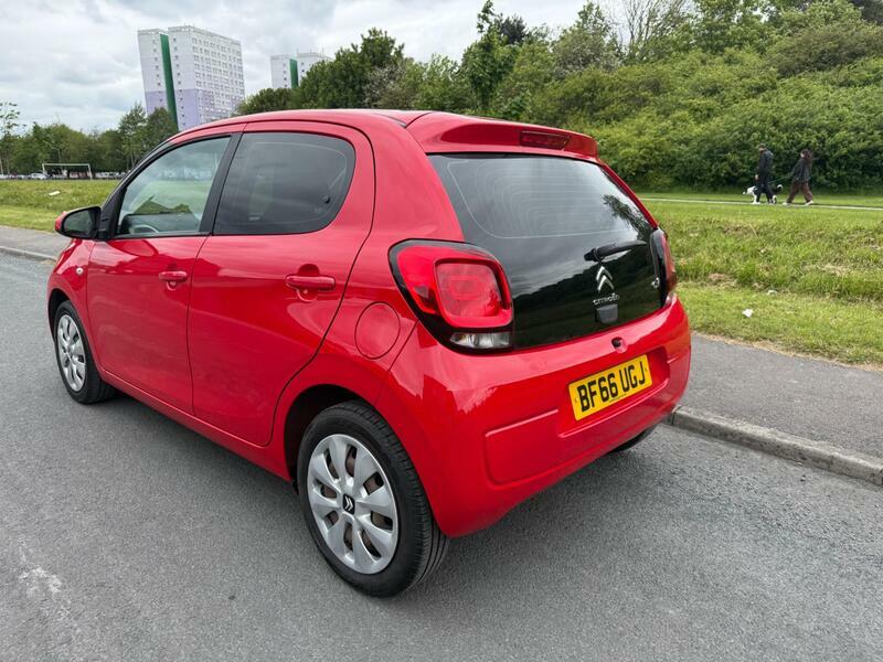 Citroen C1 1.2 Puretech Feel Euro 6 BF66UGJ Red #4