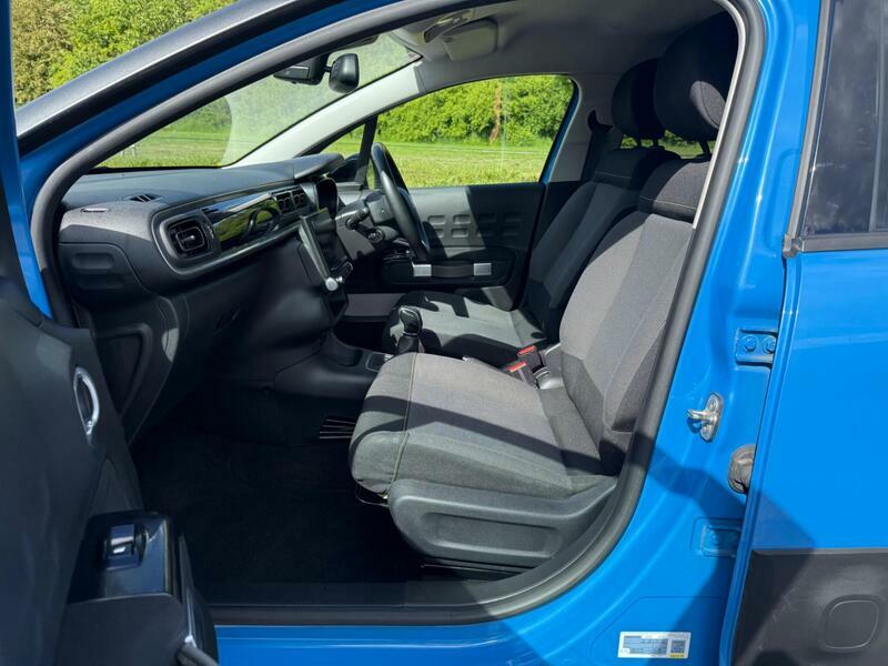 Citroen C3 1.2 Puretech Flair Euro 6 Ss MK19ZXS Blue #6
