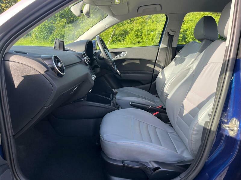 Audi A1 1.6 Tdi Sport Sportback Euro 5 Ss GJ14BFL Blue #6