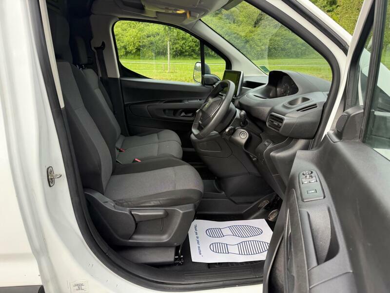 Peugeot Partner 1.5 Bluehdi 650 Professional Standard Panel Van Sw White #6