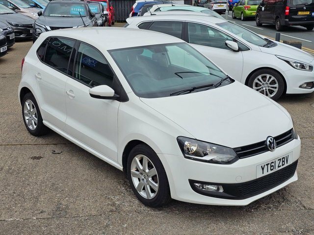 Volkswagen Polo Hatchback YT61ZBV White #2