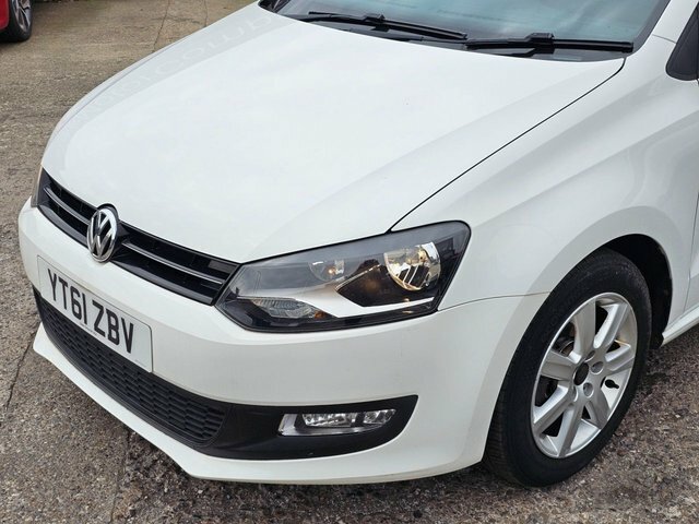 Volkswagen Polo Hatchback YT61ZBV White #6