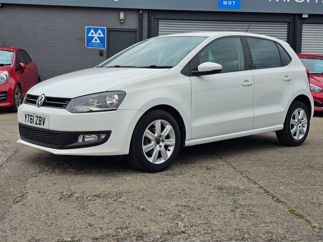 Volkswagen Polo Hatchback YT61ZBV White #4