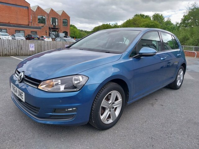 Volkswagen Golf Hatchback YK64UNE Blue #6