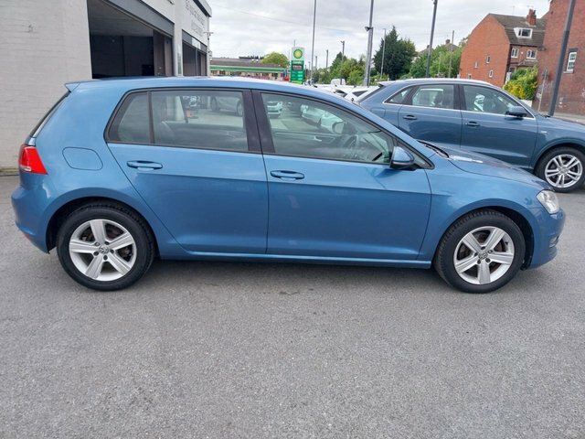 Volkswagen Golf Hatchback YK64UNE Blue #2
