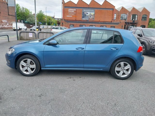 Volkswagen Golf Hatchback YK64UNE Blue #5
