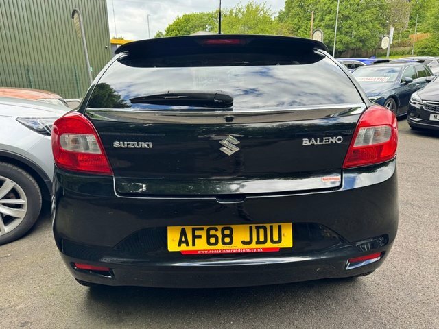 Suzuki Baleno Hatchback AF68JDU Black #6