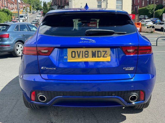 Jaguar E-Pace Suv OV18WDZ Blue #4