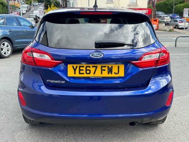 Ford Fiesta Hatchback YE67FWJ Blue #4