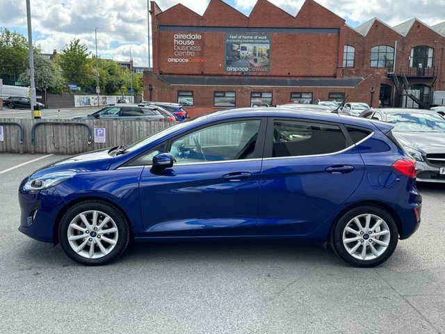 Ford Fiesta Hatchback YE67FWJ Blue #6