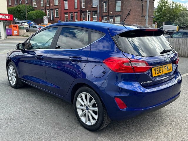 Ford Fiesta Hatchback YE67FWJ Blue #5