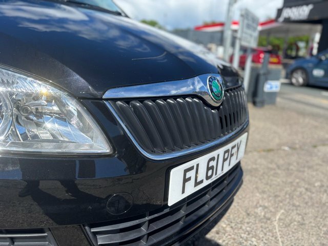 Skoda Fabia Hatchback FL61PFY Black #4