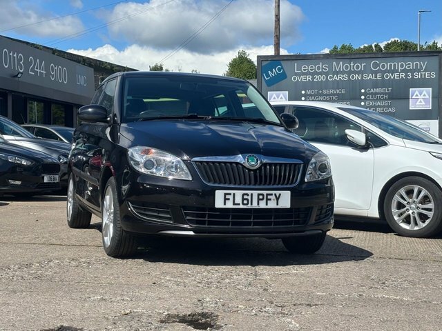 Skoda Fabia Hatchback FL61PFY Black #3