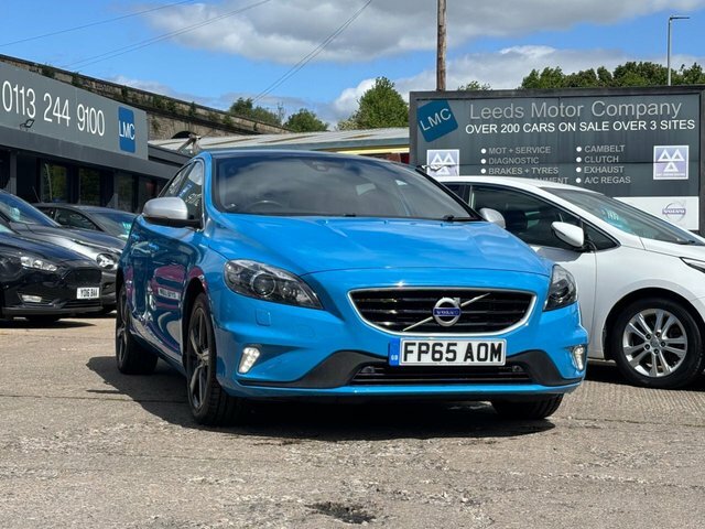 Volvo V40 Hatchback FP65AOM Blue #3