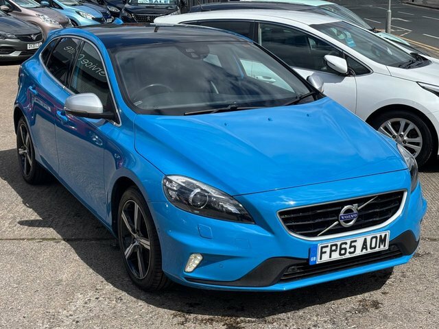 Volvo V40 Hatchback FP65AOM Blue #4