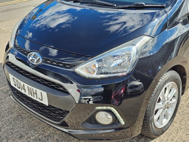 Hyundai I10 Hatchback SD14NHJ Black #6