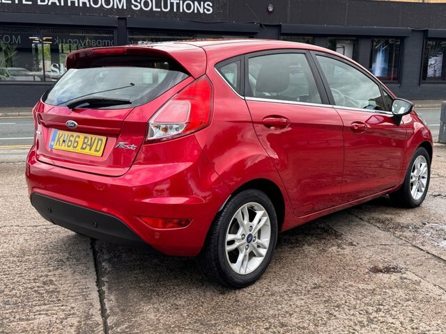Ford Fiesta Hatchback KM66BVD Red #6