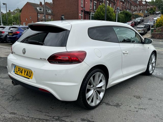 Volkswagen Scirocco Hatchback LP14YAU White #3