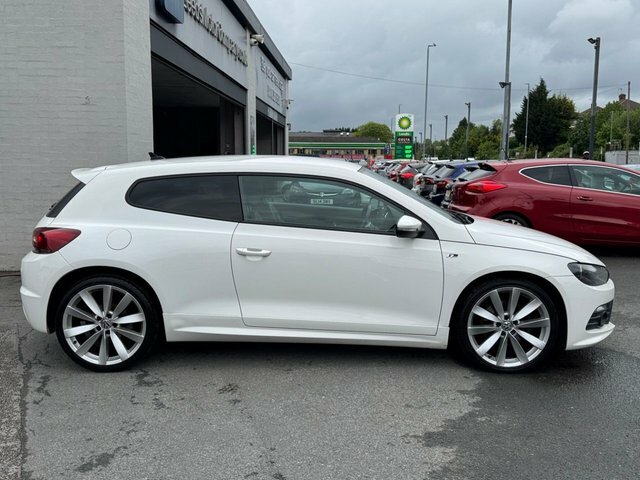 Volkswagen Scirocco Hatchback LP14YAU White #2