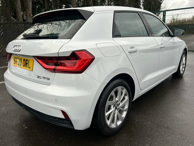 Audi A1 Hatchback ST20ORL White #3