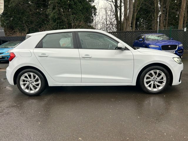 Audi A1 Hatchback ST20ORL White #2