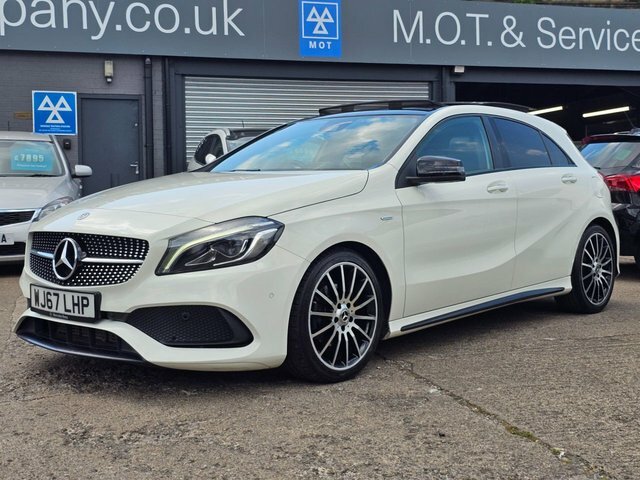 Mercedes-Benz A Class Hatchback WJ67LHP White #6