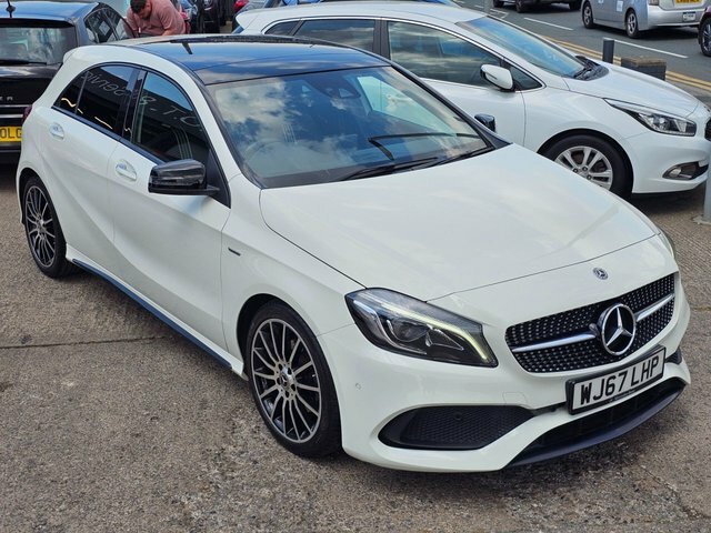 Mercedes-Benz A Class Hatchback WJ67LHP White #3